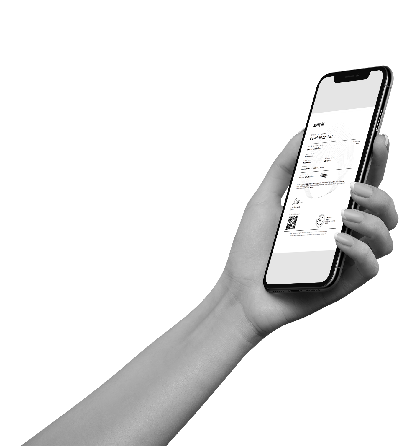 PCR och antigentest med reseintyg